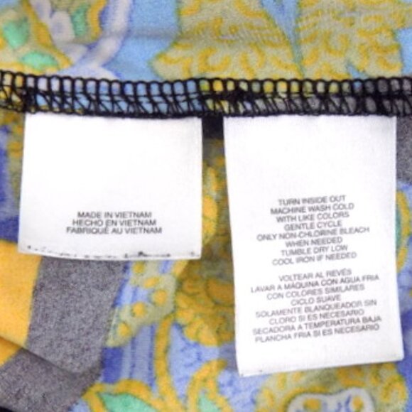 Jones Studio Women’s Wearable Art Multicolor Abstract 3/4 Sleeve Top – Size: 2X - Picture 10 of 11